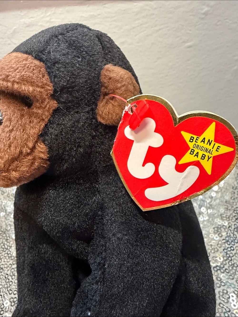 NWT Ty Congo the Gorilla Beanie Baby - Soft Collectible Stuffed Animal